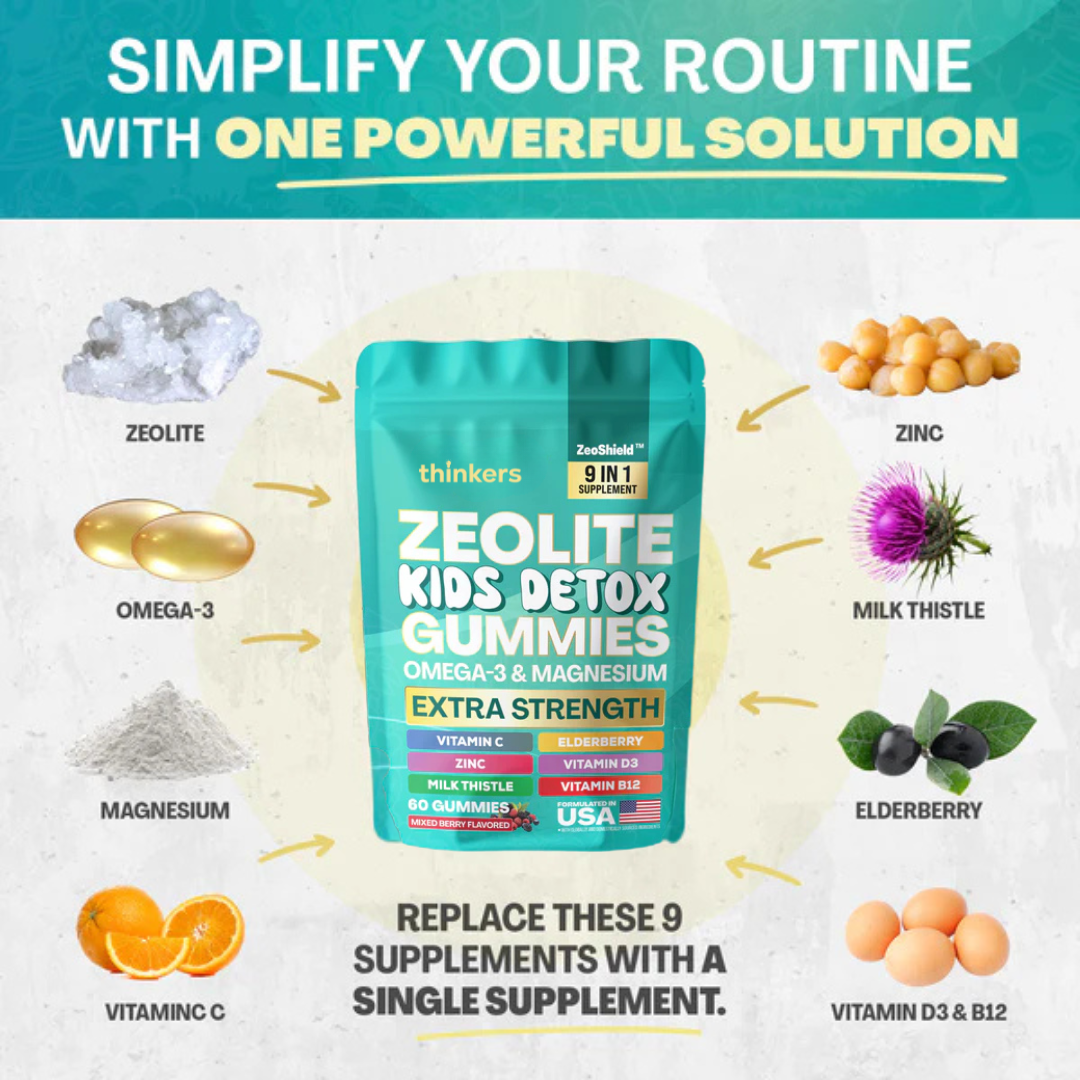 Zeolite Kids Detox Gummies