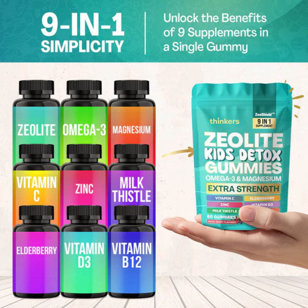 Zeolite Kids Detox Gummies