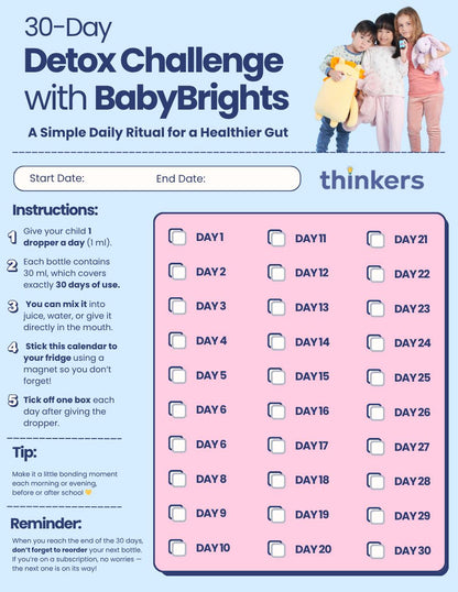 30-Day Detox Challenge with BabyBrights