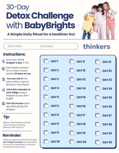 30-Day Detox Challenge with BabyBrights